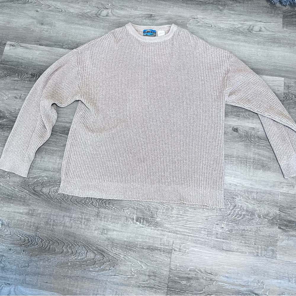 Woodland Trail wool knit sweater